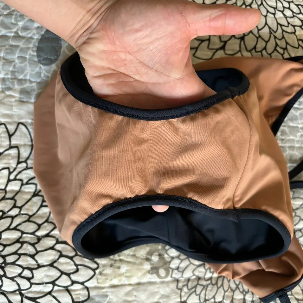 NWOT NU SWIM One Piece Swim Suit.- Navy - XS - Picture 4 of 5